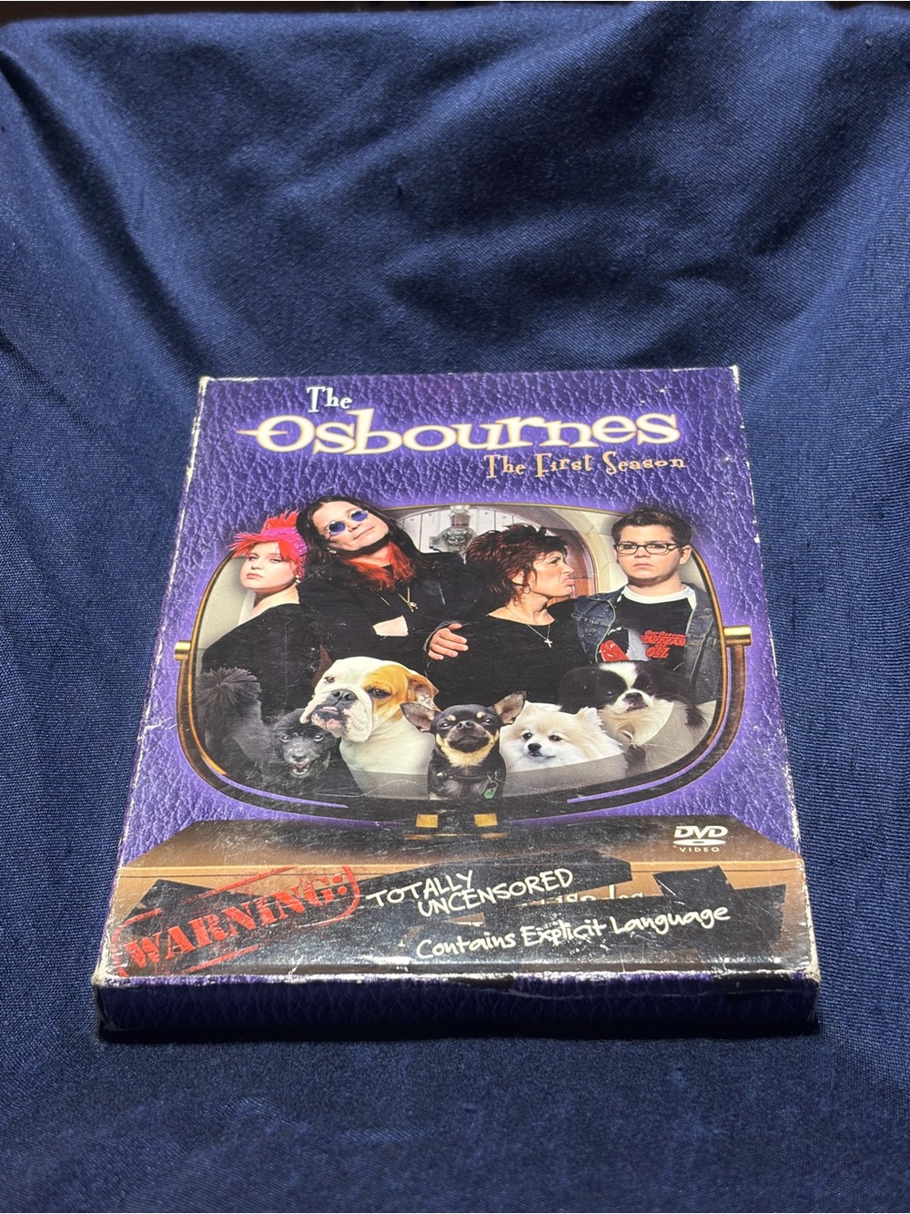 The Osbournes First Season Totally Uncensored 2 Disc DVD Set